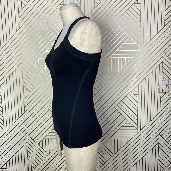 Lululemon Push Your Limits Tank Top in Solid Black Size US - Picture 5 of 9